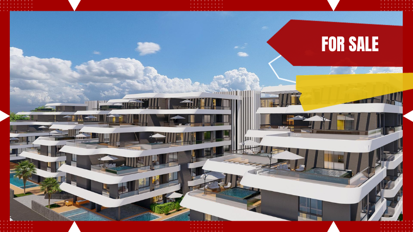 APARTMENTS FOR SALE IN INSTALLMENTS IN ANTALYA WITHIN THE LOVE COLLECTION COMPLEX