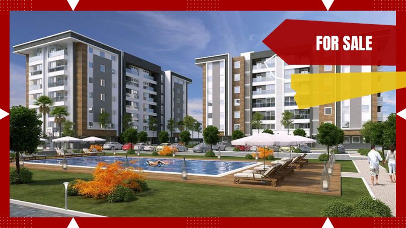 Apartments for sale in installments in Antalya within ŞİRAZİ LIFE complex