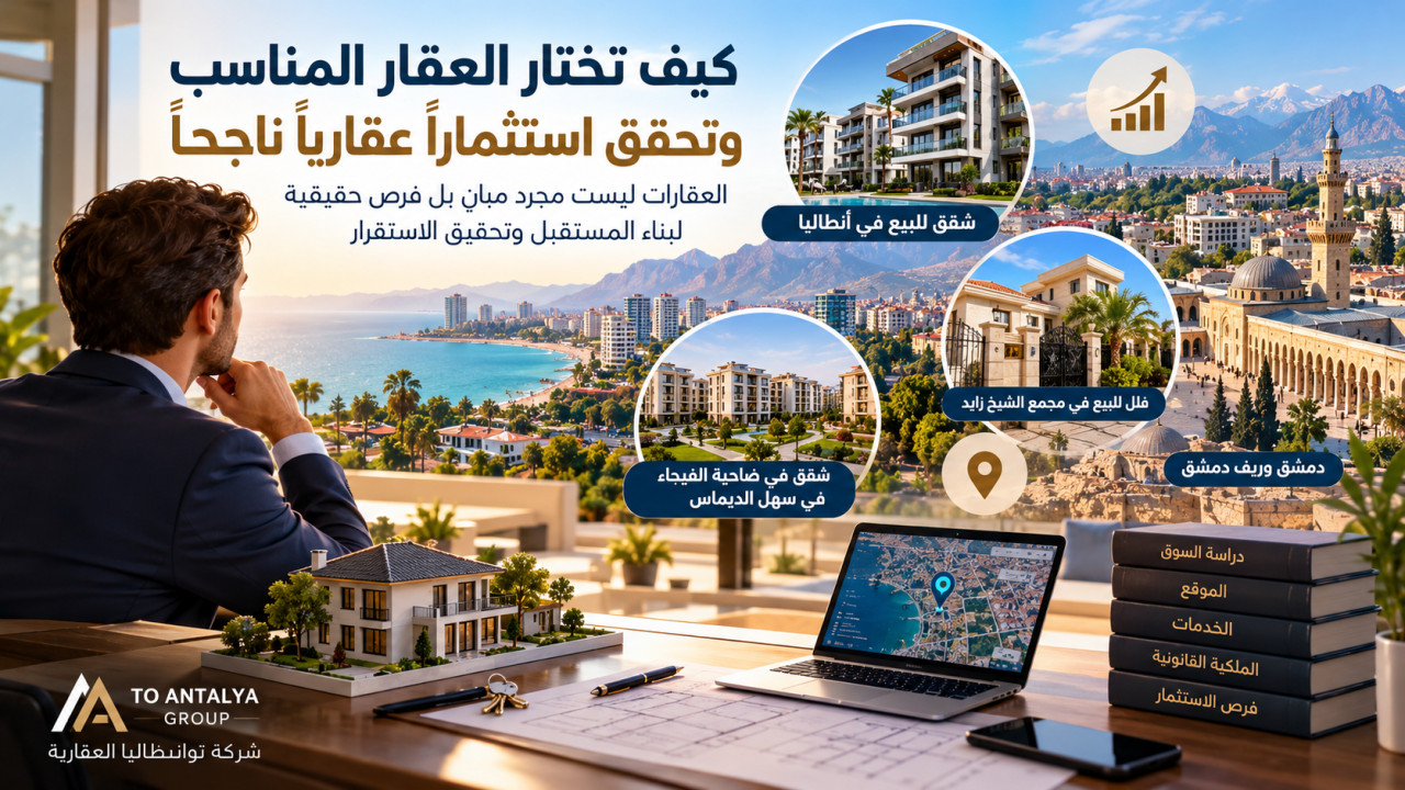چگونه ملک مناسب را انتخاب کنیم و به سرمایه‌گذاری موفق در املاک دست یابیم