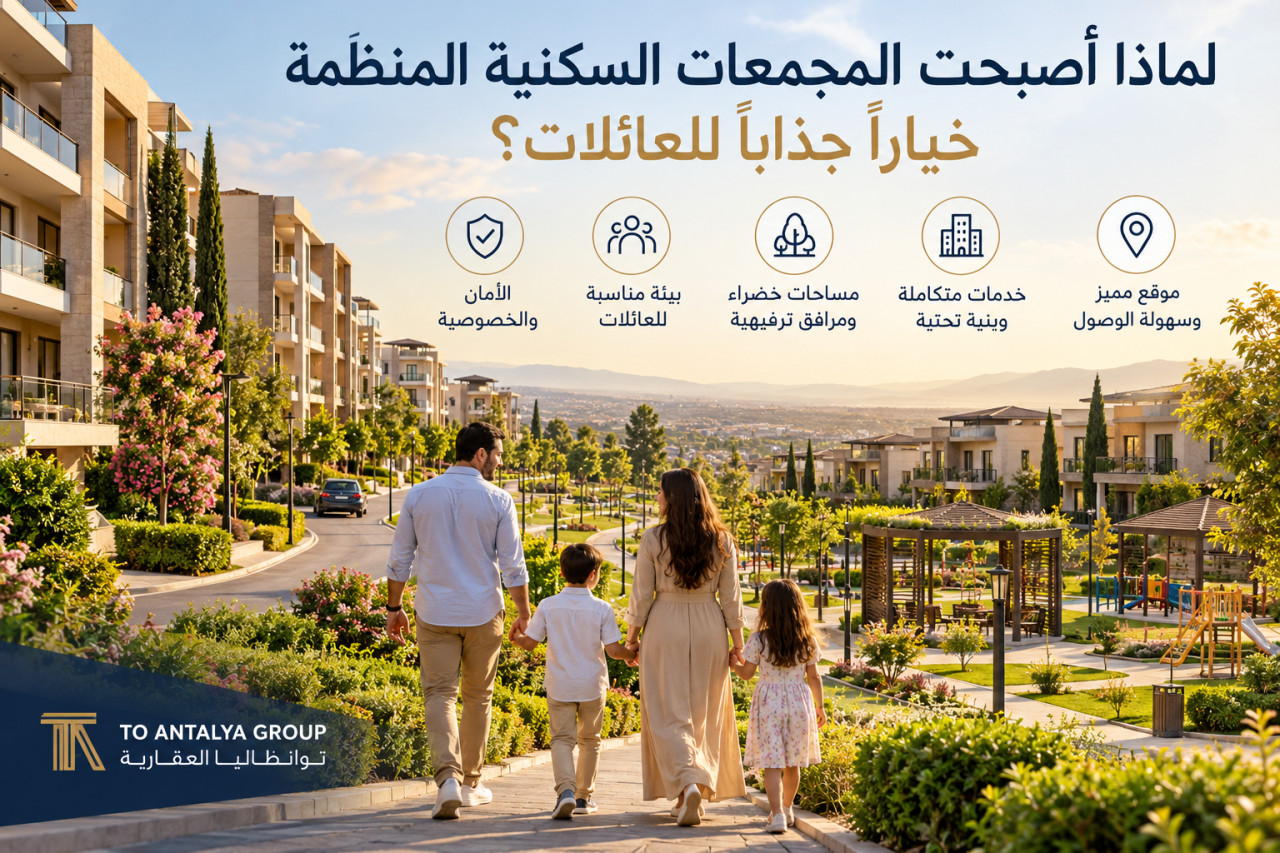 : چرا مجتمع‌های مسکونی برنامه‌ریزی‌شده برای خانواده‌ها جذاب هستند؟ | To Antalya Group