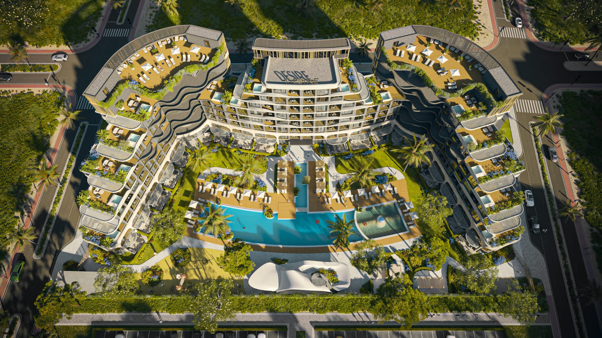Apartments for sale under the Deluxe Design Antalya Premium Residance project in Altnash Antalya