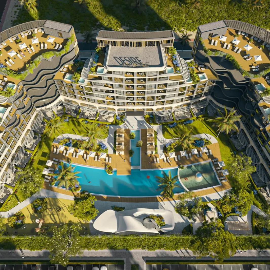 Apartments for sale within the luxurious Desire Antalya Premium Residence project in  Altıntas Antalya