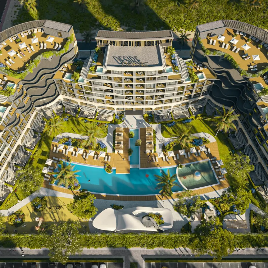 Altıntaş Antalya'da lüks Desire Antalya Premium Residence projesi içerisinde satılık daireler