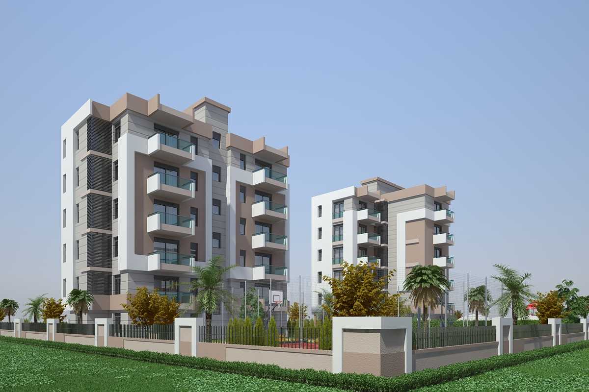 Sea View Apartments for Sale in Installments within the Golden Stone Complex