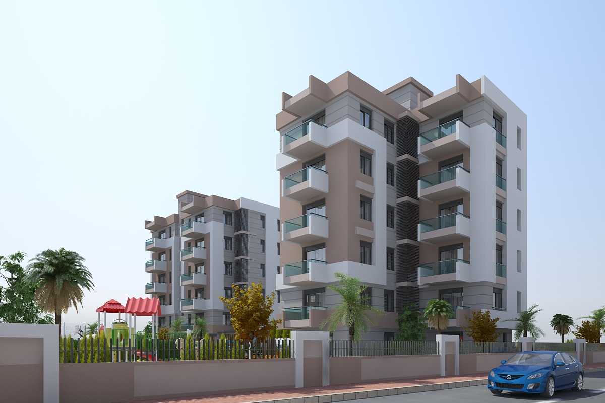 Sea View Apartments for Sale in Installments within the Golden Stone Complex