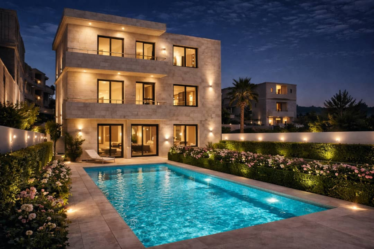 İnşaatı tamamlanmış villa… gitmeden önce ayırtın