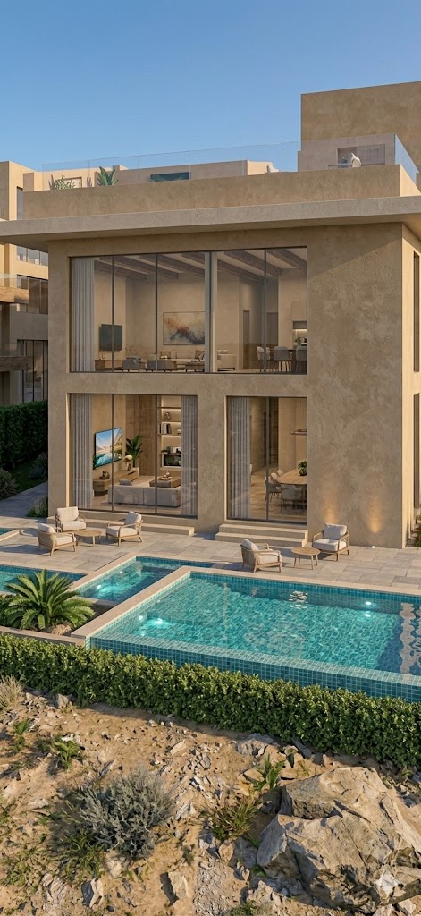 Luxury villa for sale in Sheikh Zayed with excellent investment specifications.