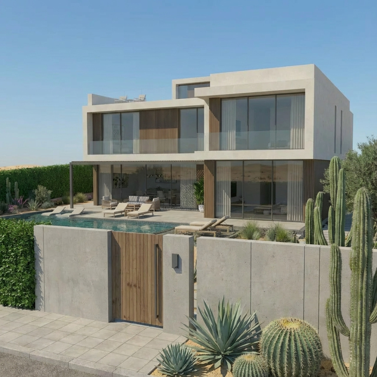 فيلا فاخرة في الشيخ زايد_الجزيرة E في موقع متميز